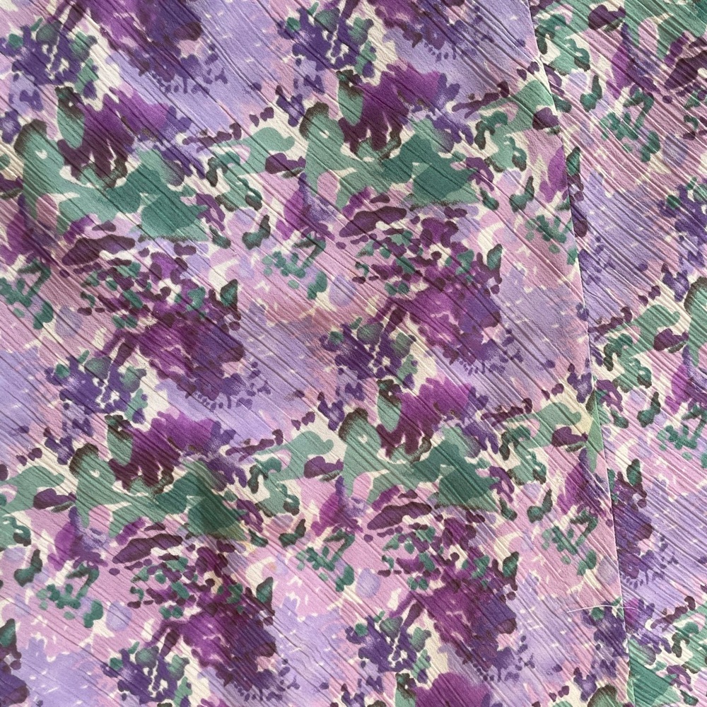 Floral Purple Skirt - Size XL - Picture 3 of 3